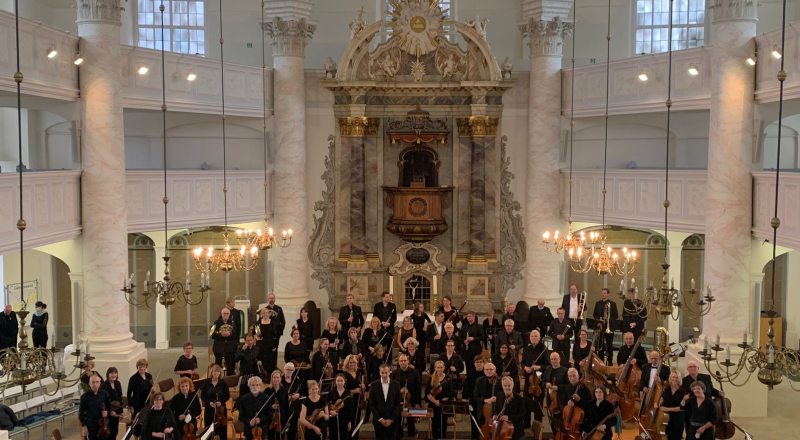 2022 - Wolfenbüttel: Bild des Orchesters nach dem Konzert